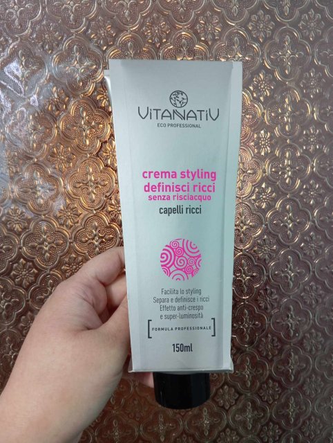 Vitanativ Krem do stylizacji włosów, Capelli Ricci, Do włosów kręconych