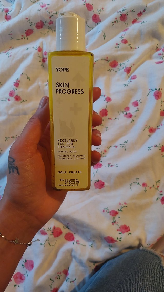 YOPE Żel pod prysznic, Skin Progress, Micelarny, Sour Fruits