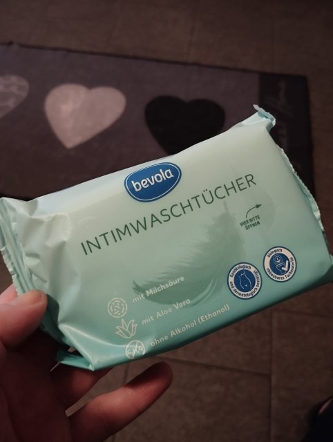 Bevola Chusteczki do higieny intymnej, z aloesem 