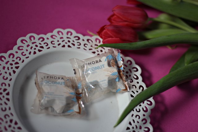 Sephora Kostka musująca do kąpieli, Gwiazdka, Coconut 