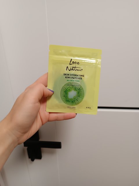 Oriflame Love Nature, Płatki do twarzy, Nawilżające, Kiwi