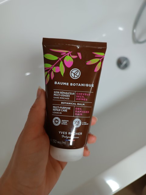 Yves Rocher Balsam do włosów, Wielozadaniowy, Roślinny, Do włosów suchych i zniszczonych, Baume Botanique Universel