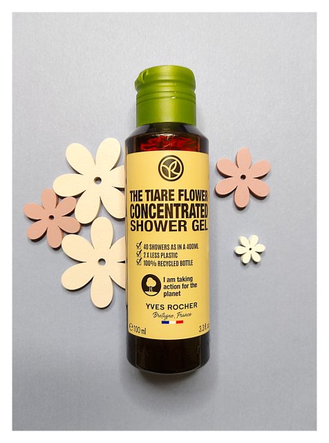 Yves Rocher Żel pod prysznic, Skoncentrowany, Kwiat Tiare