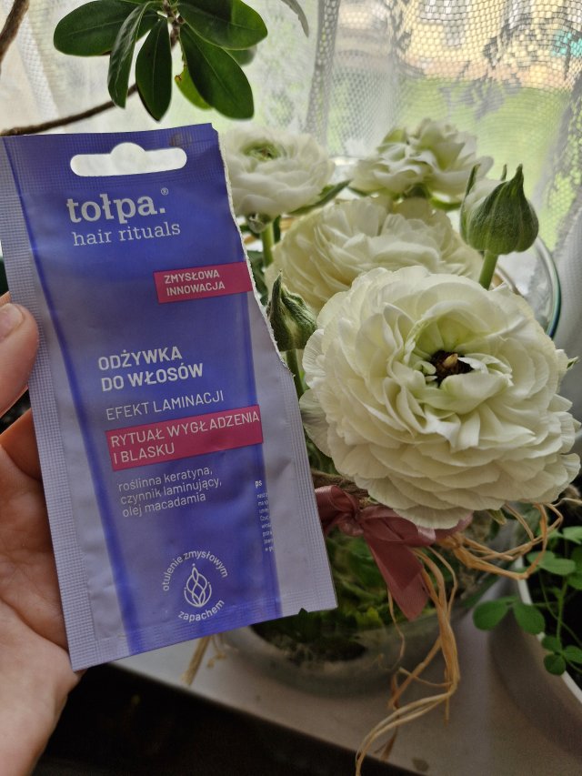 Tołpa Hair Rituals, Odżywka do włosów, Efekt laminacji, Rytuał wygładzenia i blasku
