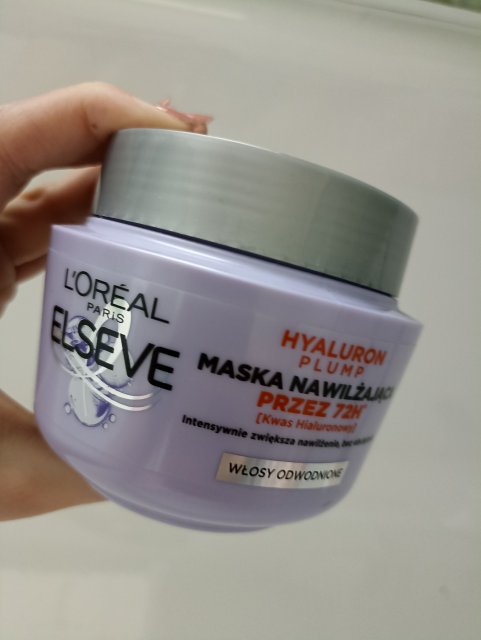 L'Oréal Elseve, Maska do włosów, Hyaluron Plump, Nawilżająca, Włosy Odwodnione