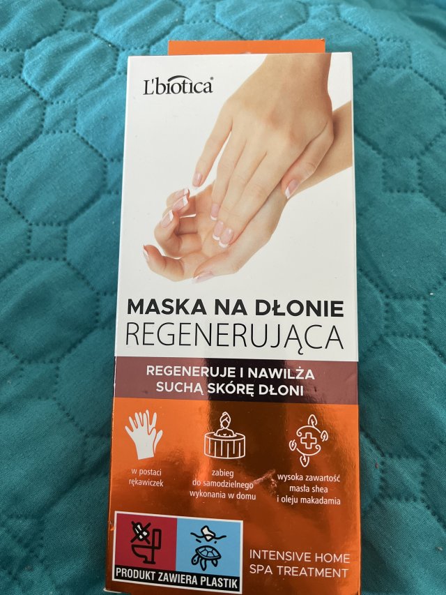 Regenerująca maska na dłonie 
