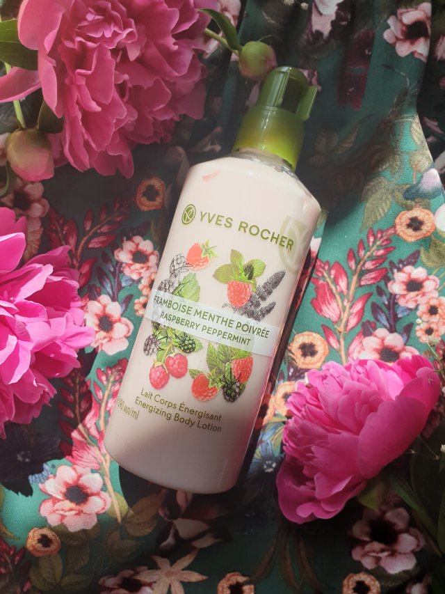 Yves Rocher Balsam do ciała, Malina i mięta pieprzowa