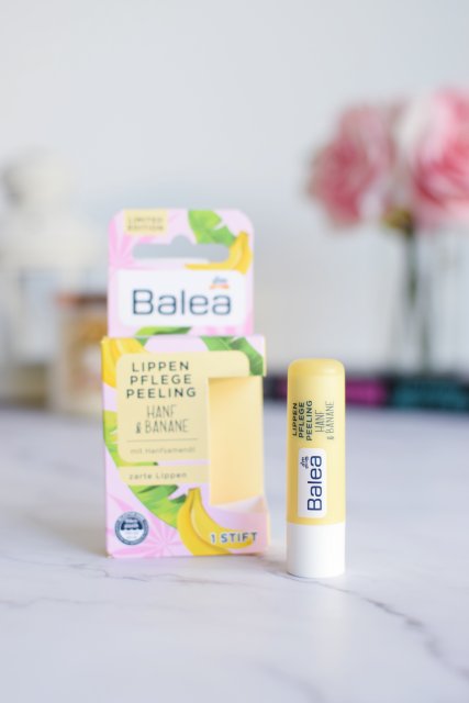 Balea Peeling do ust, Hanf & Banane