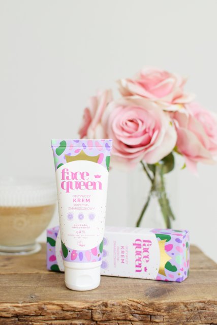 Face Queen Krem do twarzy, Odżywczy, Przeciwzmarszczkowy, Awokado i niacynamid