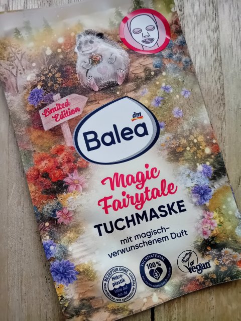 Balea Maseczka do twarzy w płacie, Magic Fairytale