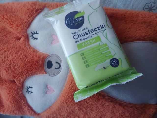 Viana intima Nawilżane chusteczki do higieny intymnej,Fresh