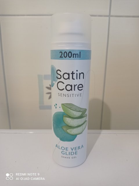 Gilette Satin Care, Żel do golenia, Sensitive Skin, Aloes