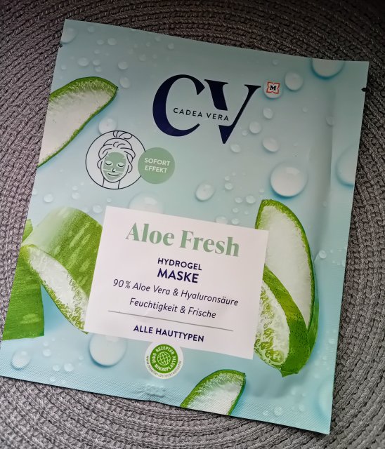 CV Maska do twarzy, hydrożelowa, Aloe Fresh
