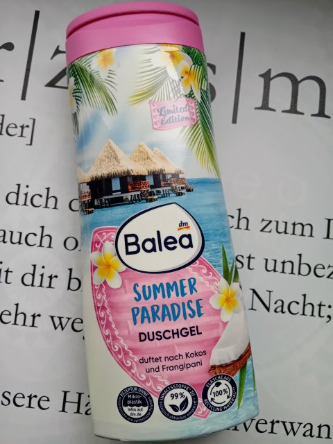 Balea Żel pod prysznic, My Summer Paradise