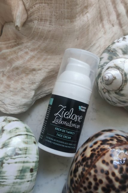 Zielone Laboratorium Krem do twarzy, Ekstremalnie regenerująco-nawilżający, Na dzień i na noc