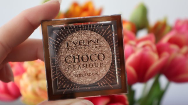 Eveline Choco Glamour, Cień-topper do powiek, nr 01 Moon Sparkle