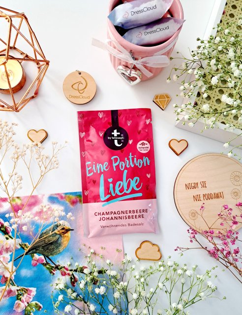 Tetesept Sól do kąpieli, Eine Portion Liebe, Porcja Miłości