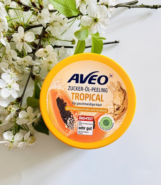 Aveo Peeling do ciała, Cukrowy, Tropical