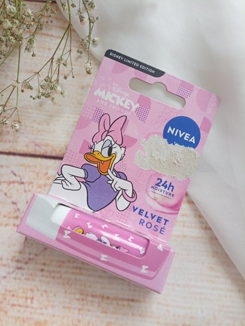 Nivea Pomadka do ust, Disney Mickey and Friends, Velvet Rose, Daisy 