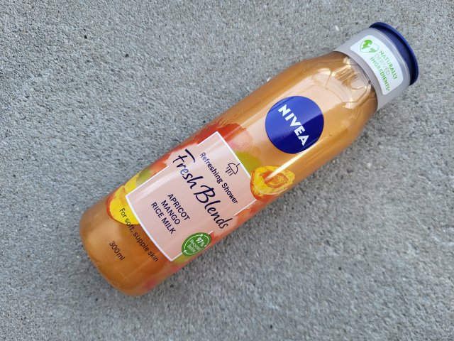 Nivea Fresh Blends, Żel pod prysznic, Mango, morela