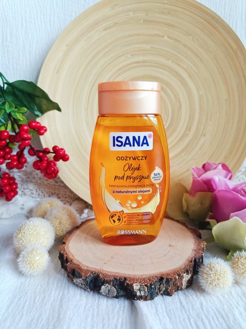 Isana Olejek pod prysznic, Chroni i pielęgnuje, Z naturalnymi olejami