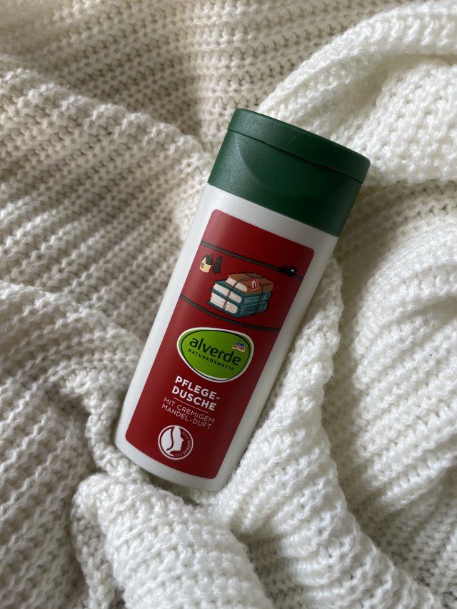 Alverde Żel pod prysznic, Kremowy, Mandel-Duft, Kalendarz Adwentowy 2023