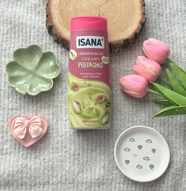 Isana Żel pod prysznic, Creamy Pistachio