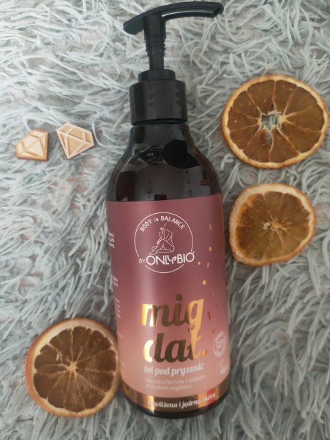 OnlyBio Żel pod prysznic, Migdał