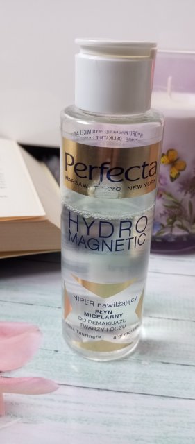 Perfecta Hydro Magnetic, Płyn micelarny,  Demakijaż twarzy i oczu, Hiper nawilżający 