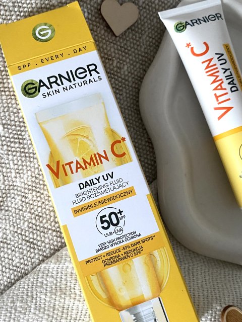 Garnier Skin Naturals, Vitamin C, Fluid rozświetlający, Invisible