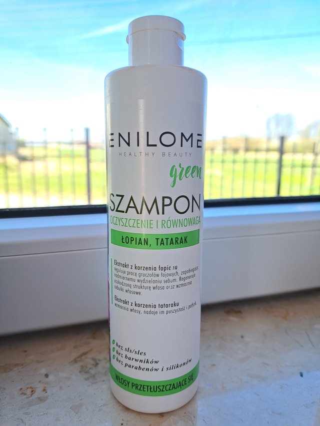Enilome Healthy Beauty Beauty Green, Szampon do włosów, Oczyszczenie i równowaga