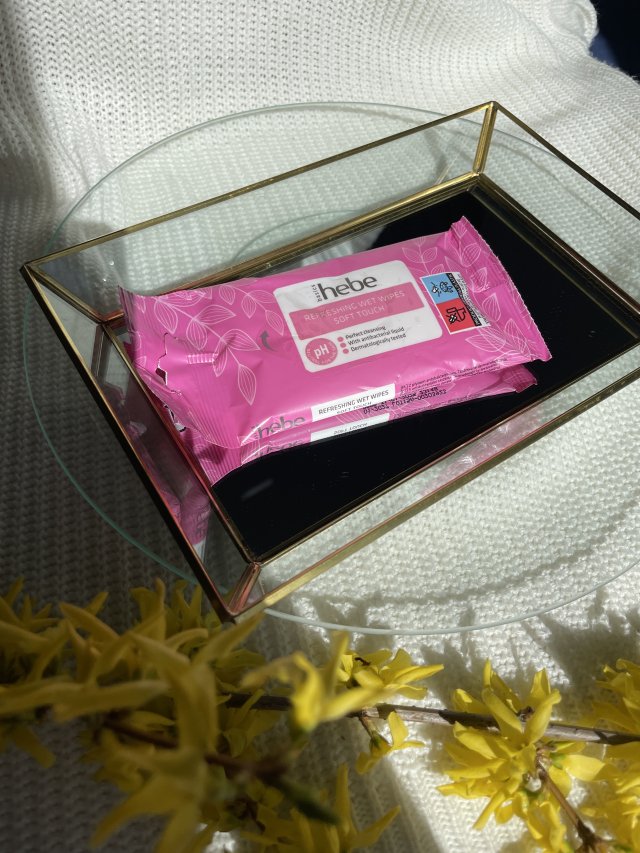 Hebe Chusteczki odświeżające, Miękki dotyk