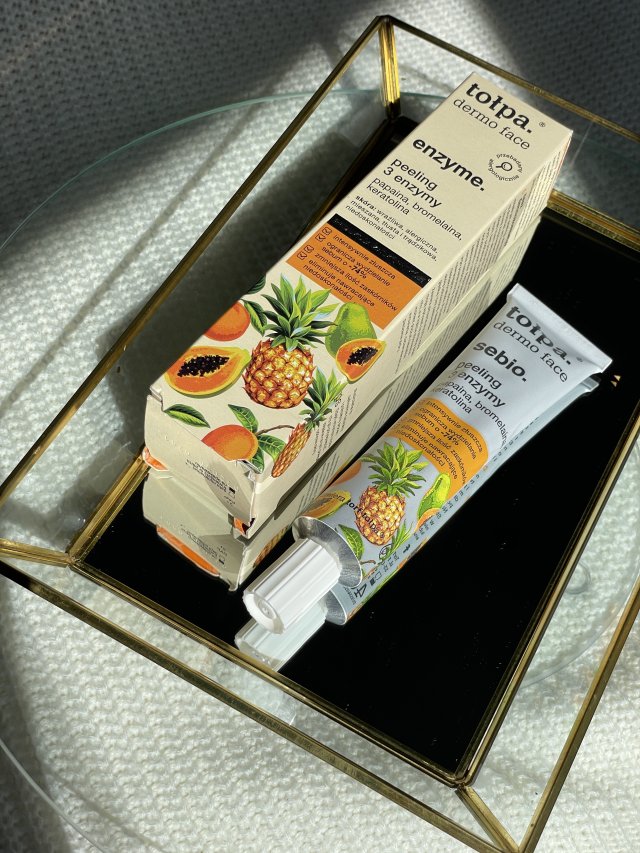 Tołpa Dermo Face, Enzyme, Peeling do twarzy, 3 enzymy