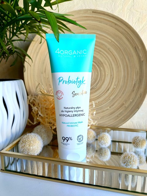4organic Płyn do higieny intymnej, Probiotyk Sensitive