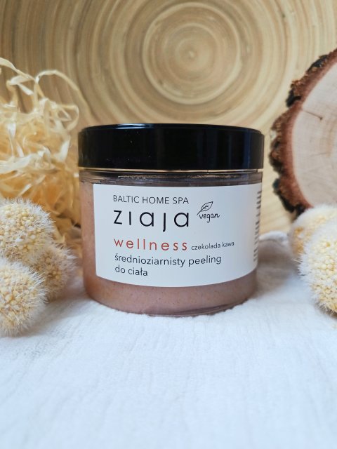 Ziaja Baltic Home SPA, Wellness, Peeling do ciała, Średnioziarnisty, Czekolada i kawa