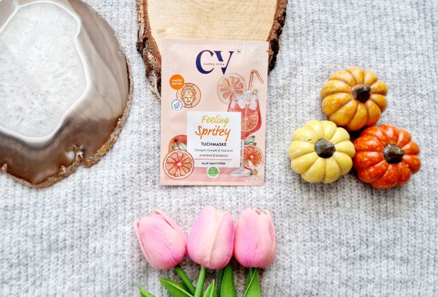 CV CadeaVera Maseczka do twarzy w płacie, Feeling Spritzy