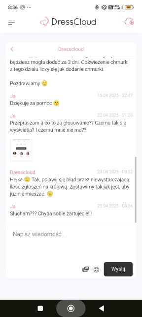 Królowa Dresscloud!