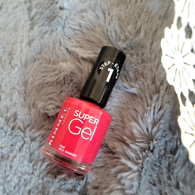 Rimmel Super Gel, Lakier do paznokci, nr 024 Red Ginger