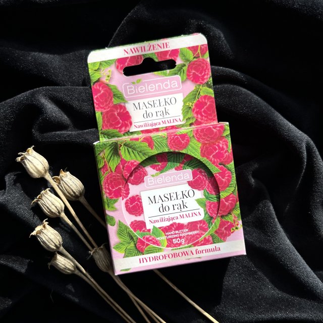 Bielenda Masełko do rąk, Nawilżająca Malina