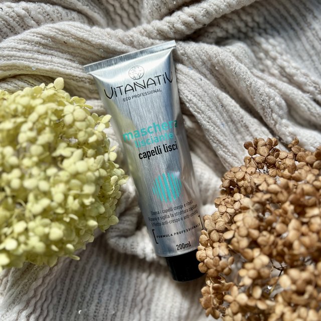 Vitanativ Maska do włosów, Maschera Lisiante Capelli Lisci, Wygładzająca