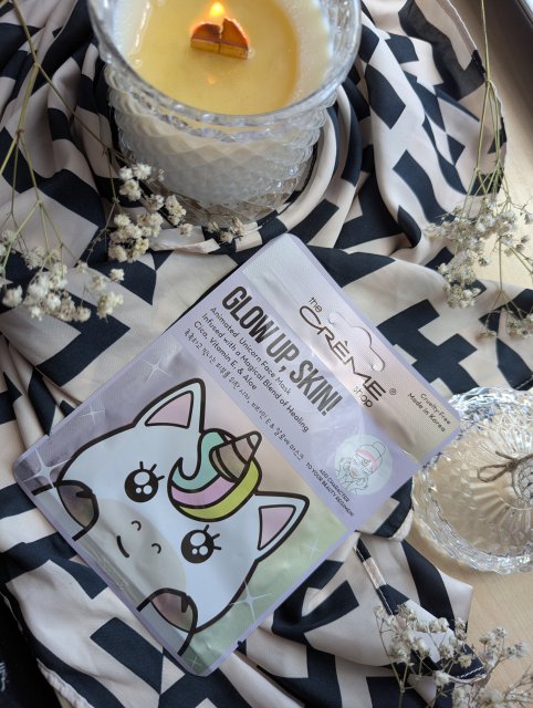 The Creme Shop Maska do twarzy w płacie, Glow Up, Skin!