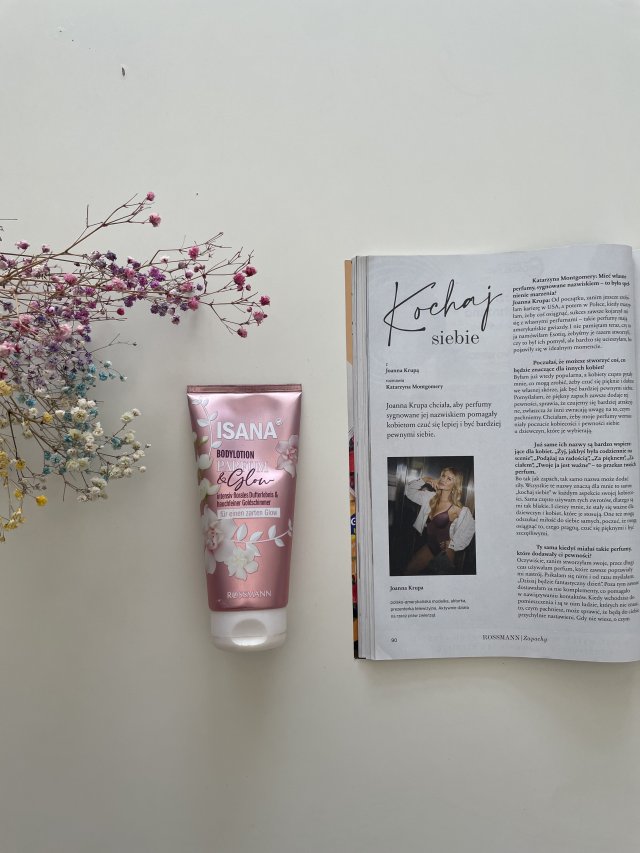 Isana Balsam do ciała, Rozświetlający, Parfum & Glow