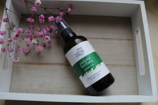 Your Natural Side Woda z zielonej herbaty w sprayu, 100% naturalna