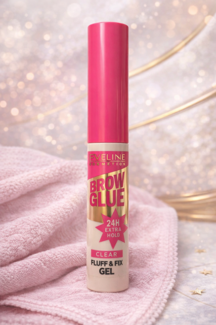 Eveline Brow Glue, Fluff & Fix, 24H Extra Hold, Klej do brwi