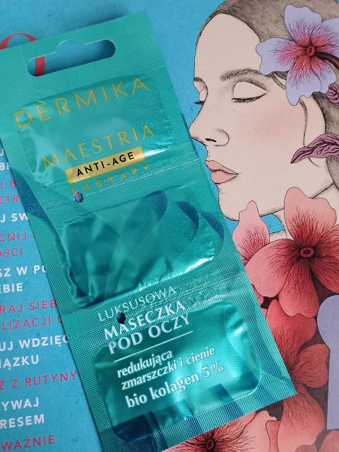 Dermika Maestria, Anti-Age therapy, Maseczka pod oczy, Redukcja zmarszczek i cieni