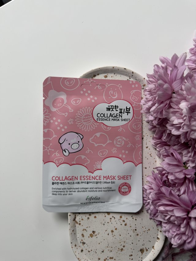 ésfolio Maska do twarzy w płacie, Collagen Essence Mask
