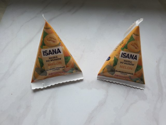 Isana Maska do włosów, Jednominutowa, Melon, Do włosów normalnych i suchych