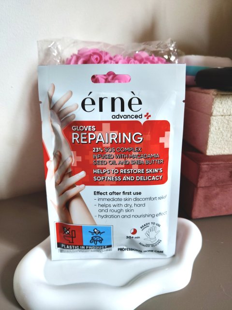 Érné Maska do rąk w formie rękawiczek, Gloves Repairing, 23% SOS Complex