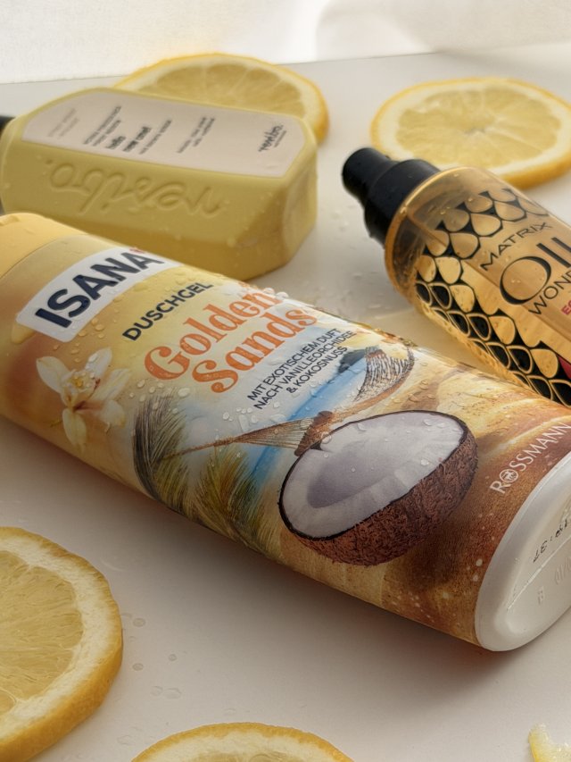 Isana Żel pod prysznic, Kokos i wanilia