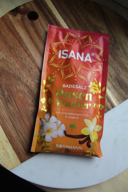 Isana Sól do kąpieli, Oasen Zauber, o zapachu orientalnym, z olejem arganowym